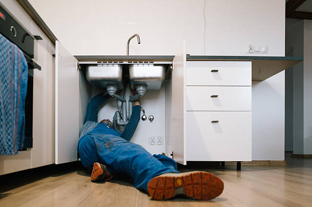 Professional Pipe Repair technician working in Enon, VA